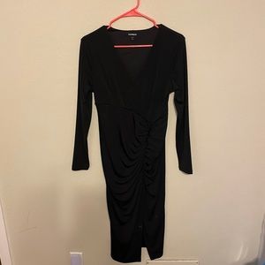 Black Midi Formal Dress